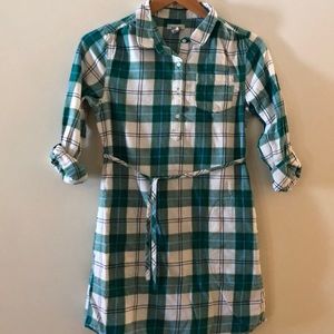 Girls Plaid Dress